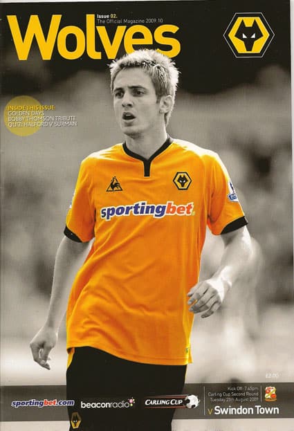 Wolverhampton Wanderers FC v Swindon Town FC